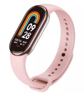 Ремешок Silicone Xiaomi MI Band 8 light pink