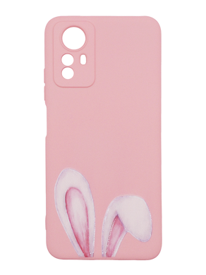 Силіконовий чохол Art для Xiaomi Redmi Note 12S pink Bunny Full Camera