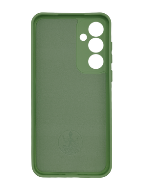 Силіконовий чохол Full Cover для Samsung A35 dark green Full Camera без logo
