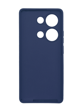 Силіконовий чохол Full Cover для Xiaomi Redmi Note 13 Pro 4G navy blue Full Camera