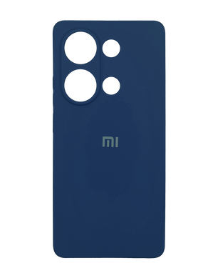 Силіконовий чохол Full Cover для Xiaomi Redmi Note 13 Pro 4G navy blue Full Camera