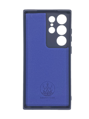 Силіконовий чохол Full Cover для Samsung S23 Ultra midnight blue Full Canera без logo