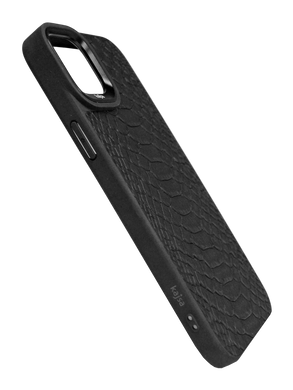 Чехол Kajsa Snake Pattern для iPhone 14 black