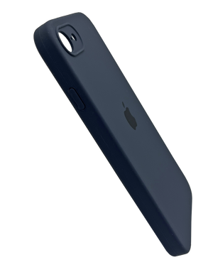 Силиконовый чехол Full Cover для iPhone 7/8/SE 2020 dark blue Full camera