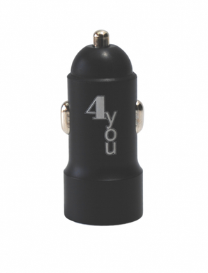 Автомобільний зарядний пристрій 4you B4 PD30W black