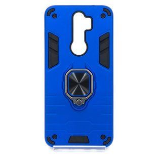 Чохол SP Transformer Ring for Magnet для Xiaomi Redmi Note 8 Pro blue протиударний