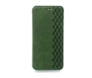 Чохол-книжка шкіра для Xiaomi Redmi Note 12 Pro 5G/Poco X5 Pro 5G green Getman Cubic PU