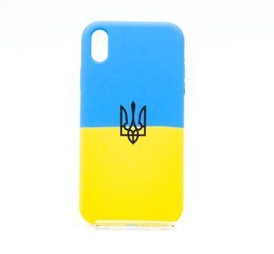 Силіконовий чохол Full Cover для iPhone XR Ukraine