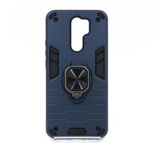 Чехол SP Transformer Ring for Magnet для Xiaomi Redmi 9 dark blue противоударный