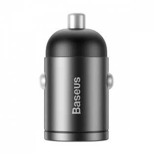 АЗУ BASEUS Tiny Star Mini PPS Car Charge Type-C Port 30W Gray VCHX-B0G