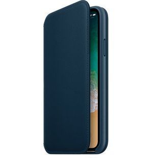 Чохол книжка Line для iPhone XS cosmos blue