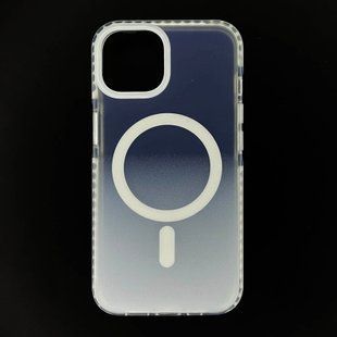 Чехол Fibra Shock-Proof with MagSafe для iPhone 13/14 clear/white