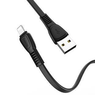 USB кабель Hoco X40 Noah Lightning FC 2.4A/1m black