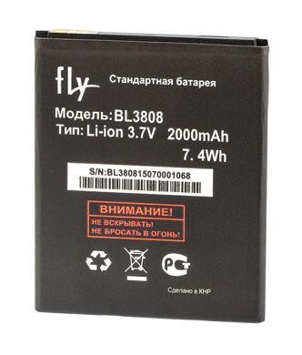 Аккумулятор для FLY BL3808 (IQ456)