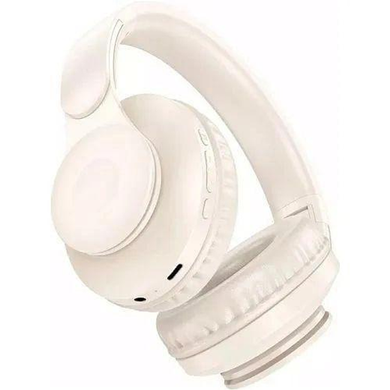 Бездротові навушники Hoco W45 Enjoy Bluetooth milky white