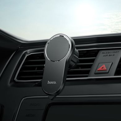 Автодержатель Hoco CA96 Imperor multi-function air outlet car holder black