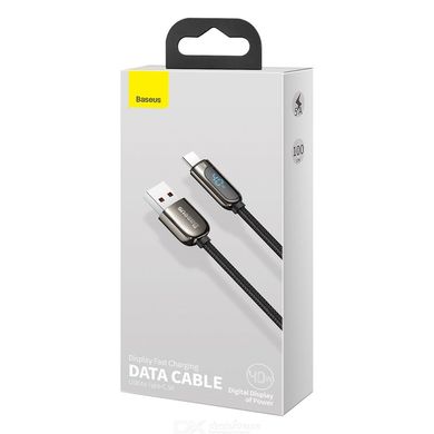 USB кабель Baseus Display Fast Charging data cable USB toType-C 5A 1m black