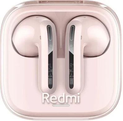 Bluetooth stereo гарнітура Redmi Buds 6 active (BHR8395GL) tranparent pink