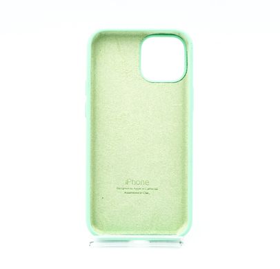 Силіконовий чохол Full Cover для iPhone 13 mini spearmint