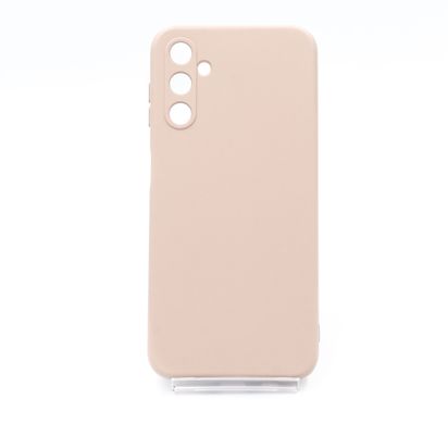 Силіконовий чохол Full Cover для Samsung A14 4G/5G pink sand Full Camera без logo