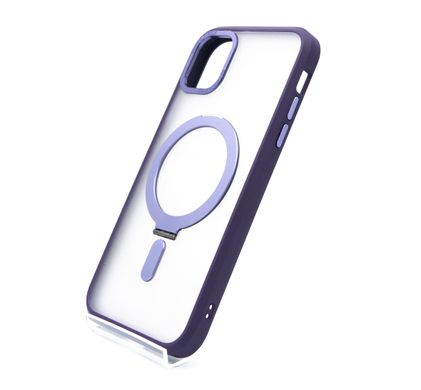 Чохол MATTE GUARD MagSafe для iPhone 11 deep purple ring/holder