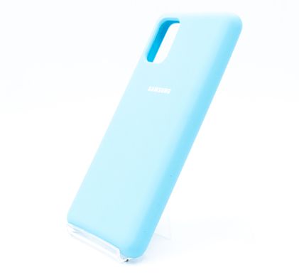 Силиконовый чехол Full Cover для Samsung M51 blue