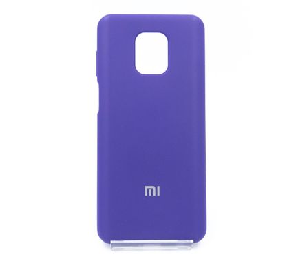 Силіконовий чохол Full Cover для Xiaomi Redmi Note 9S purple