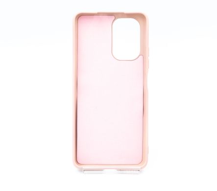 Силіконовий чохол Full Cover для Xiaomi Poco F3 pink sand без logo