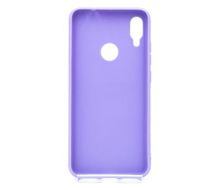 Силіконовий чохол Soft feel для Xiaomi Redmi Note 7/Note 7 Pro/Note 7S lilac Candy
