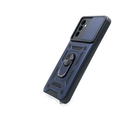 Чохол Camshield Serge Ring для Samsung M23 5G blue протиударний шторка/захист камери