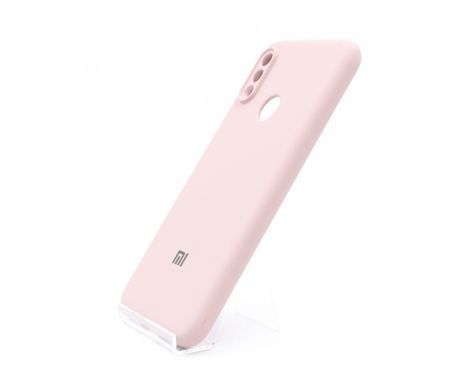 Силиконовый чехол Full Cover для Xiaomi Redmi Note 7/Note 7Pro/Note7S pink sand My color Full Camera