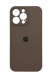 Силиконовый чехол Full Cover для iPhone 13 Pro brown Full camera
