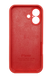 Силіконовий чохол Full Cover для iPhone 17 red Full Camera