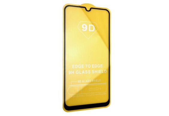 Захисне 9D скло Full Glue для Huawei Y6 2019 black SP