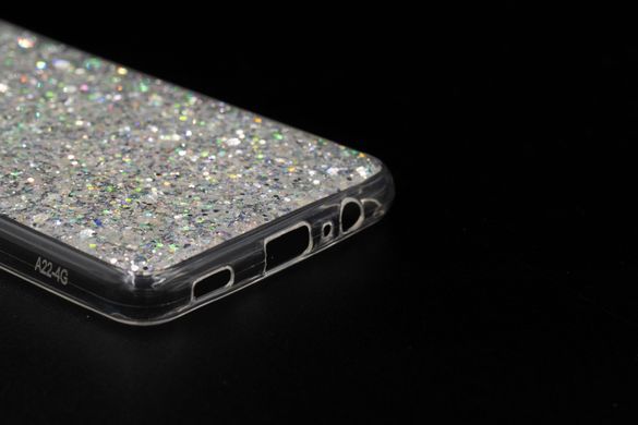 Накладка Diamond Case для Samsung A22/M22/M32 white