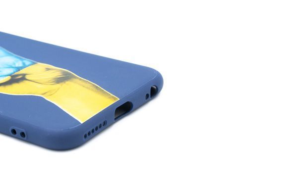 Силіконовий чохол MyPrint для iPhone 6 Перемога, Candy, blue