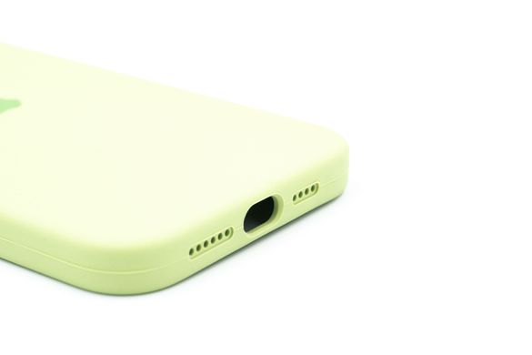 Силіконовий чохол Full Cover для iPhone 13 Pro Max green Full Camera