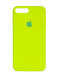 Силіконовий чохол для Apple iPhone 7+/8+ original party green