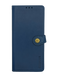 Чохол-книжка шкіра для Motorola Moto G54 blue Getman Gallant PU