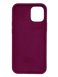 Силіконовий чохол Full Cover для iPhone 13 mini maroon