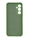 Силіконовий чохол Full Cover для Samsung A35 dark green Full Camera без logo