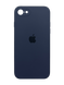 Силиконовый чехол Full Cover для iPhone 7/8/SE 2020 dark blue Full camera