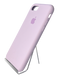 Силіконовий чохол Full Cover для iPhone 7/8/SE 2020 light lilac (glycine)