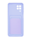 Силіконовий чохол WAVE Colorful Pocket для Samsung A22/M22/M32 light purple Full Camera