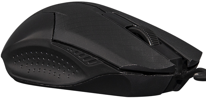 Дротова комп'ютерна миша Frime FM75B 1.5m USB Black