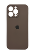 Силиконовый чехол Full Cover для iPhone 13 Pro brown Full camera