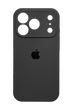 Силиконовый чехол Full Cover для iPhone 17 Pro dark grey (pebble) Full Camera