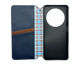 Чохол-книжка шкіра WAVE Cubic Rubic для Xiaomi Redmi 14C 4G dark blue