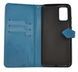 Чохол книжка шкіра Art Case для Samsung A02S з візитницею blue
