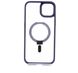 Чохол MATTE GUARD MagSafe для iPhone 15 Plus violet/holder